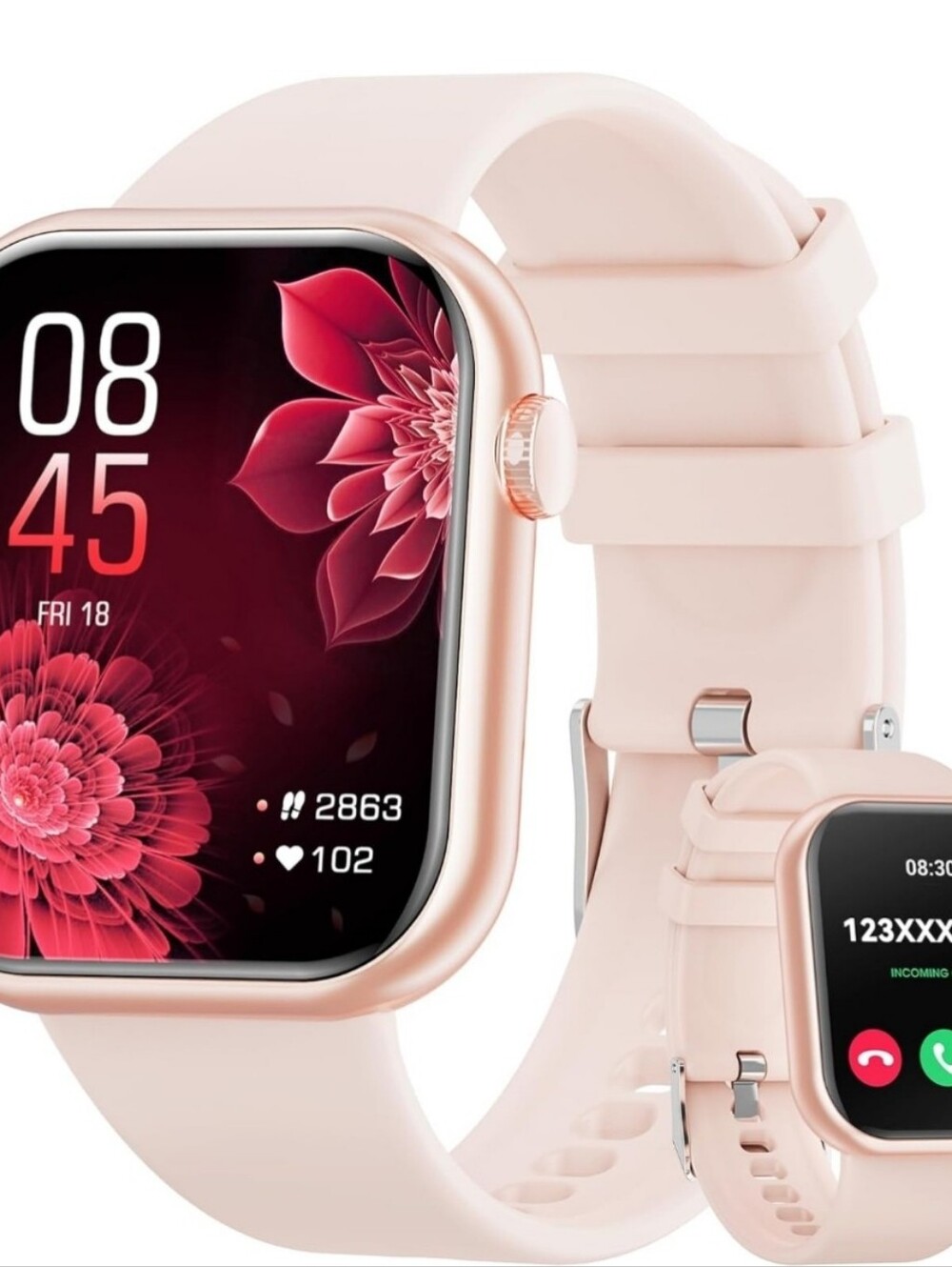 Smart Watch (Answer/Make Call) 1.85inch - PINK
